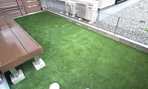 参考価格 戸建て住宅のお庭 after