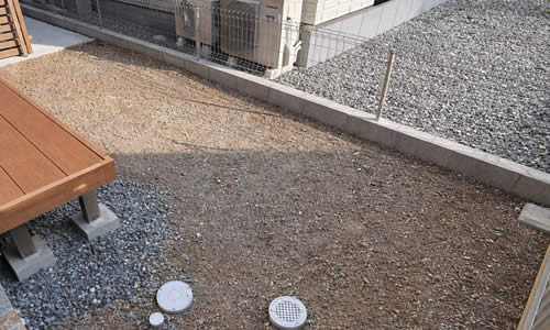 参考価格 戸建て住宅のお庭 before