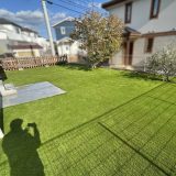 【兵庫】猪名川町 人工芝と土間の快適なお庭