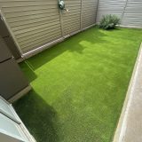 【大阪】堺市 マンション専用庭を人工芝で快適なお庭に