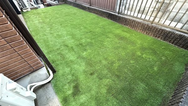 【奈良】葛城市 段差なくつながる人工芝施工