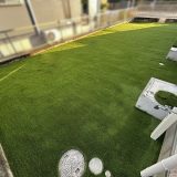 【兵庫】川辺郡 天然芝から人工芝へ張り替え施工