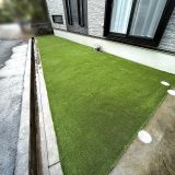 【大阪】交野市 雑草に悩むお庭を人工芝でスッキリ